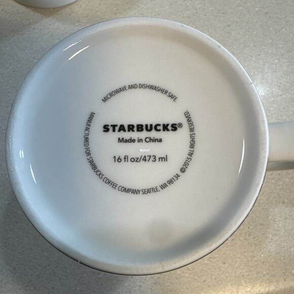 Starbucks Collector Series Global Icon Kuwait Mug 2015 16oz - Picture 4 of 4